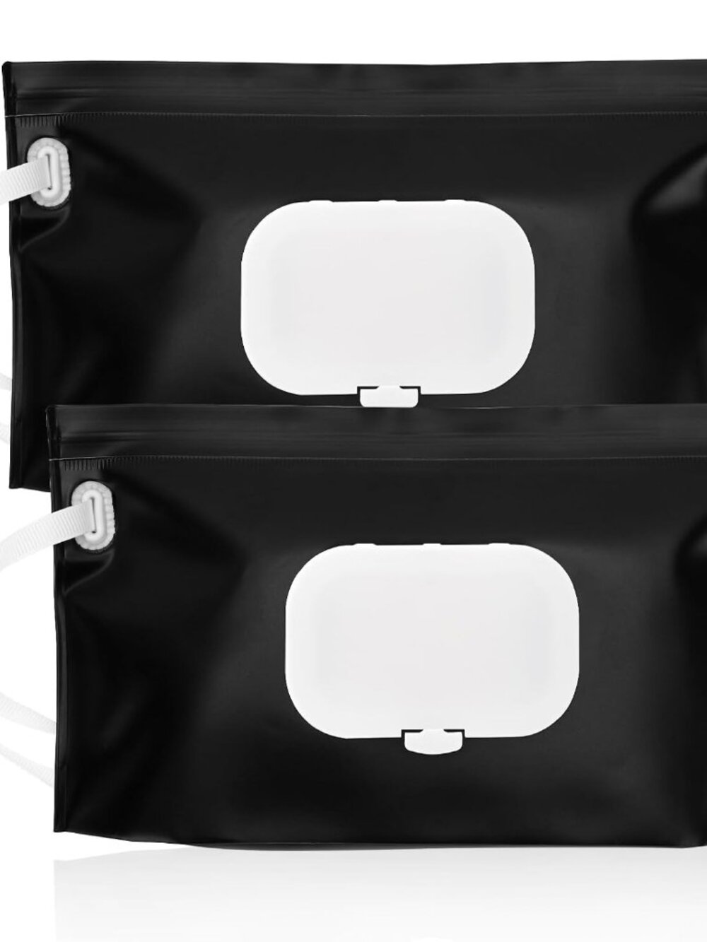 2 Pack Baby Wipe Dispenser, Reusable Portable Travel Wipe Holder